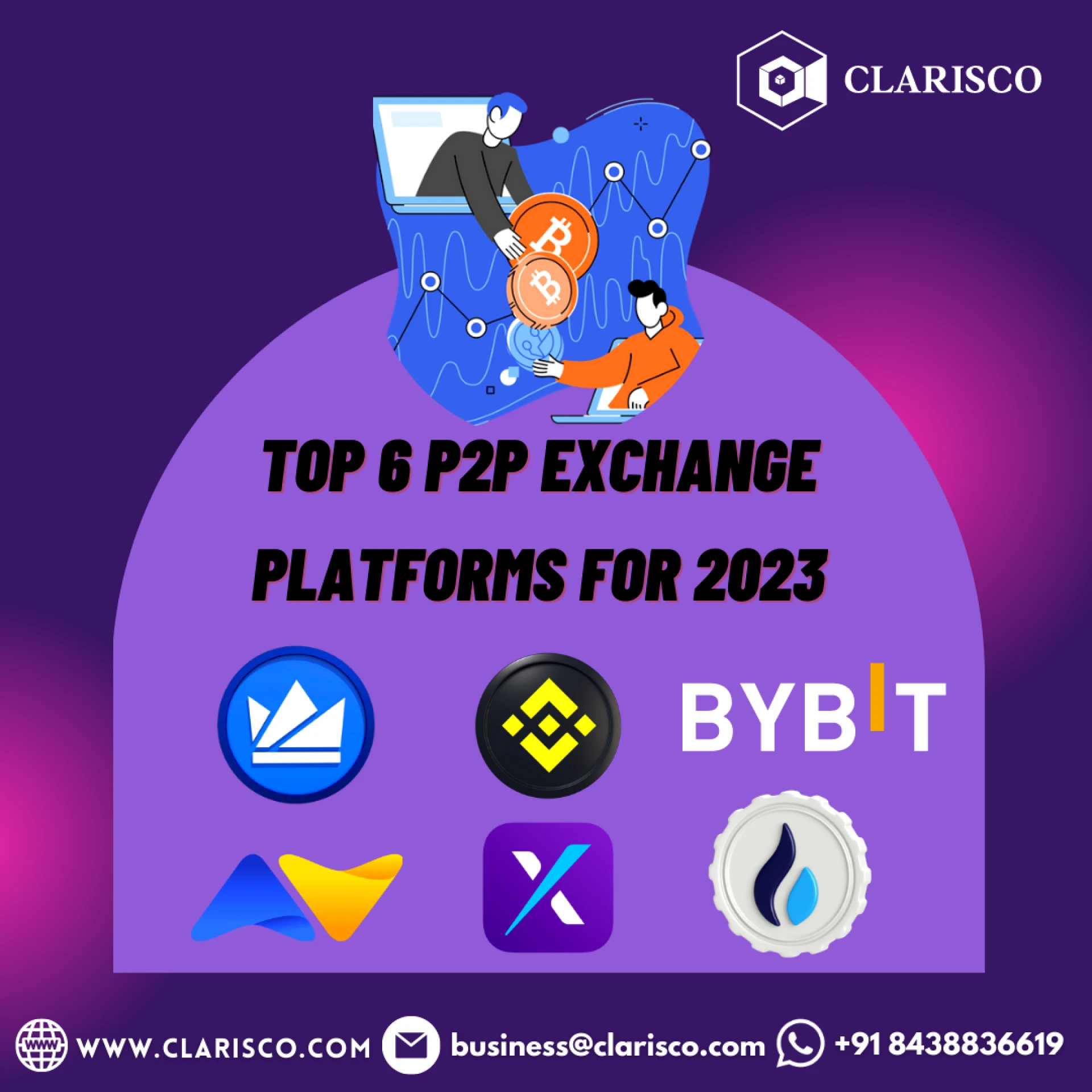 Top 6 P2P Exchange Platforms for 2023