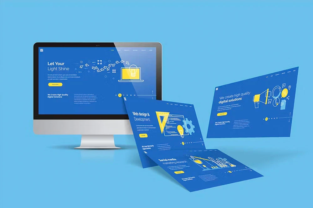 The Digital Canvas: The Power and Precision of One-Page Web Design Services