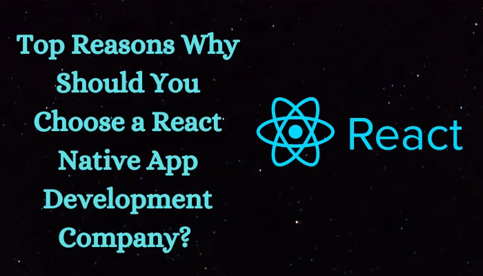 Top Reasons Why Should You Choose a React Native App Development Company?