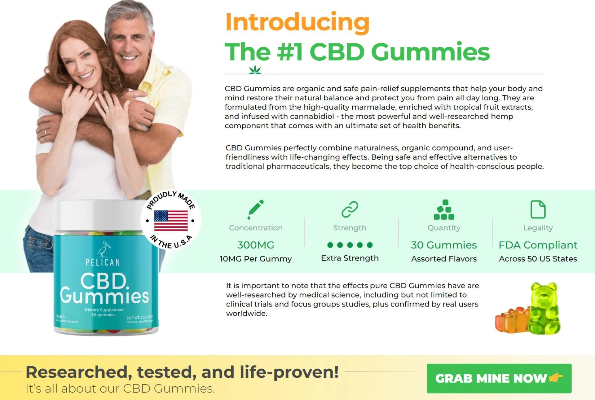 Pelican CBD Gummies USA Reviews &amp; Ingredients
