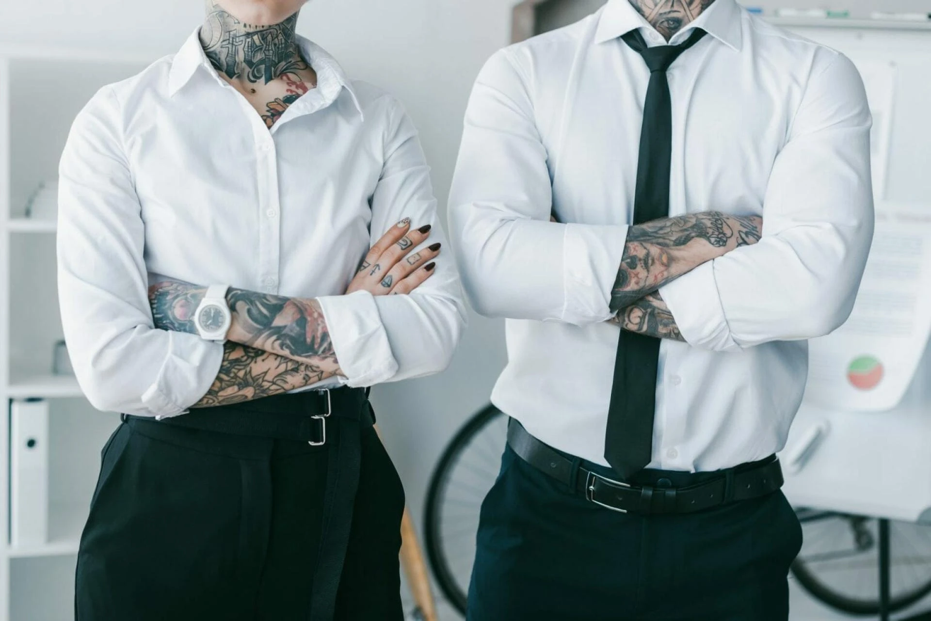 Are Tattoos Unprofessional in the Office?