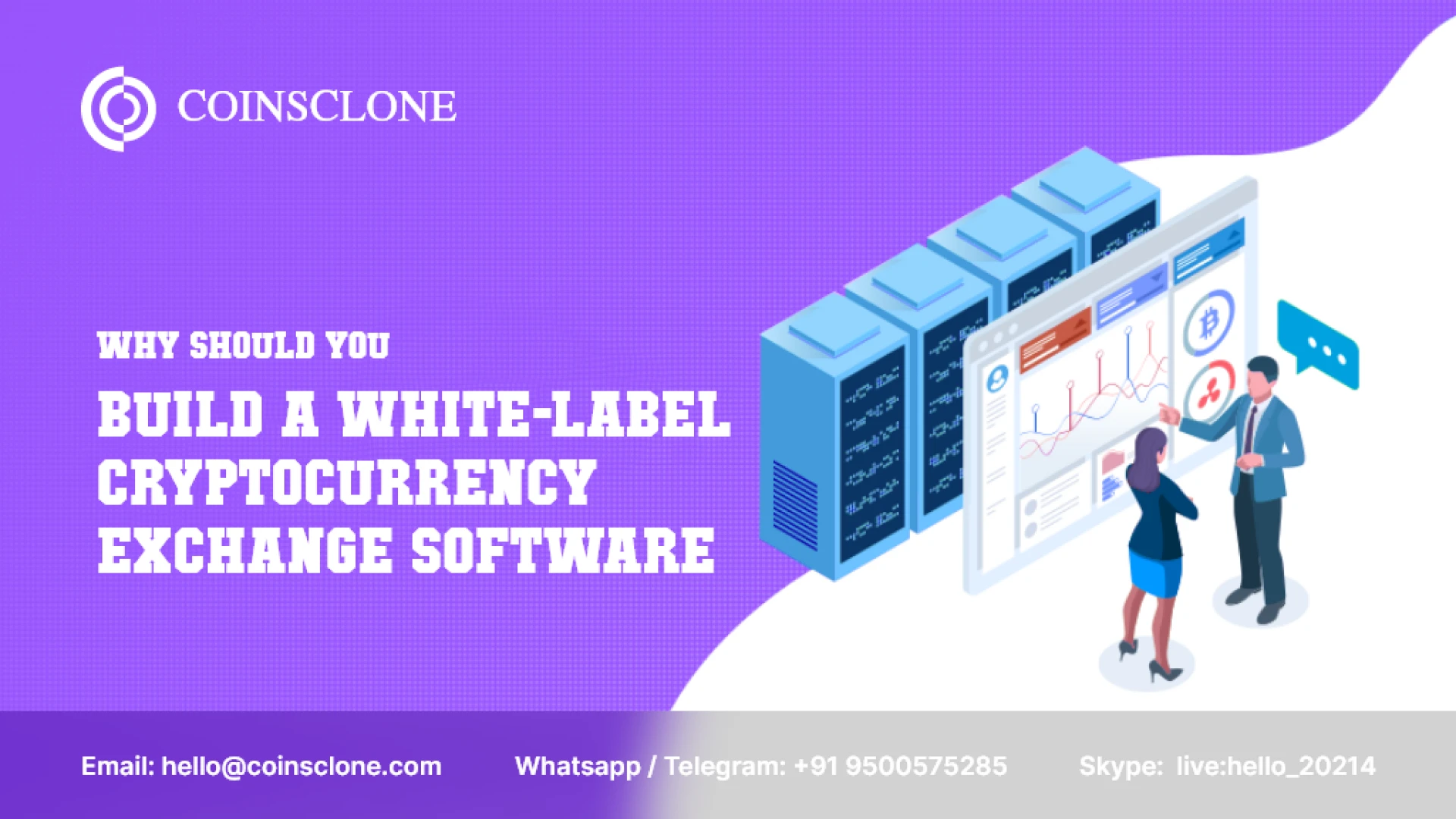 Why should you create an exchange using white-label cryptocurrency exchange software?