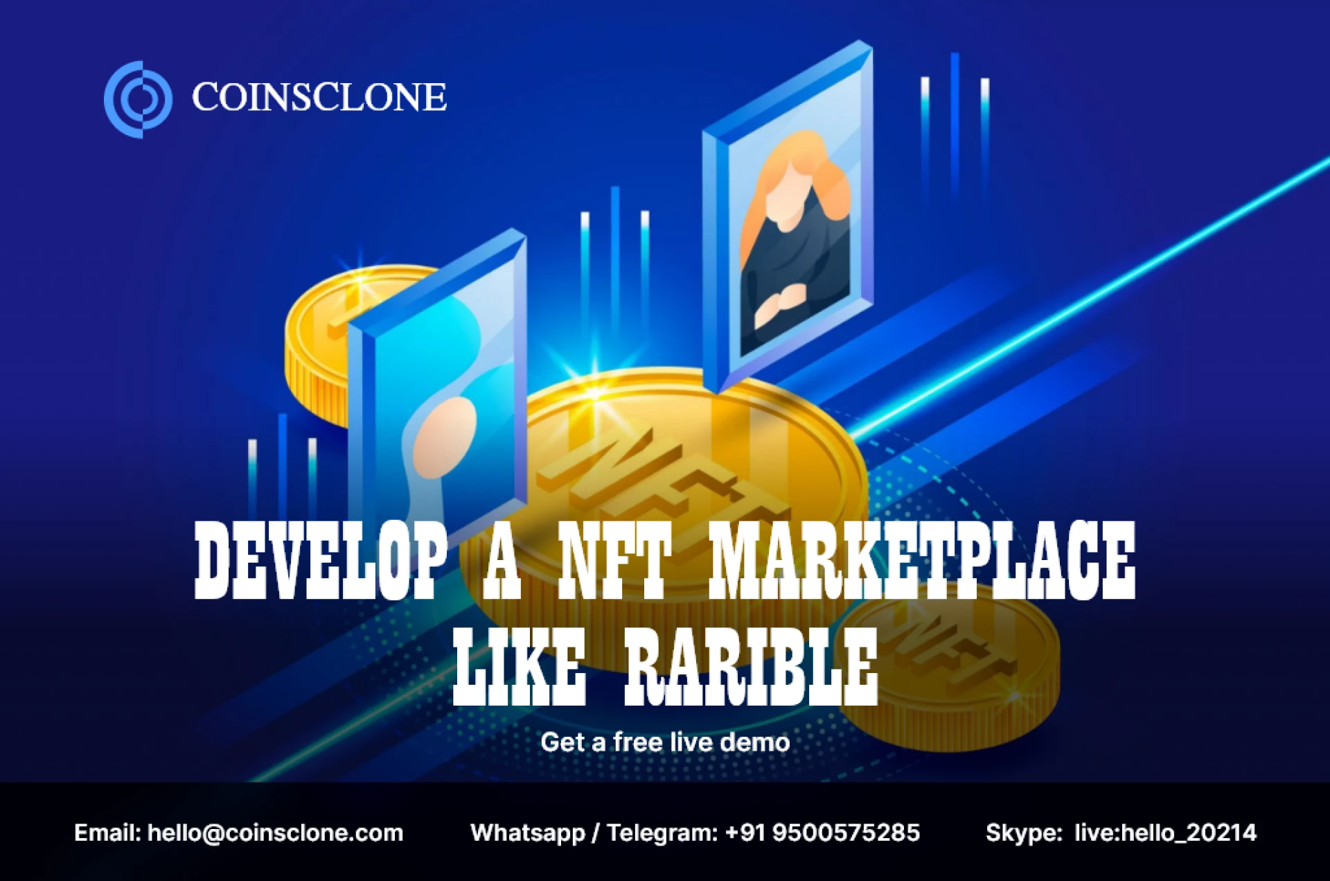 Cost to develop an NFT marketplace similar to Rarible.