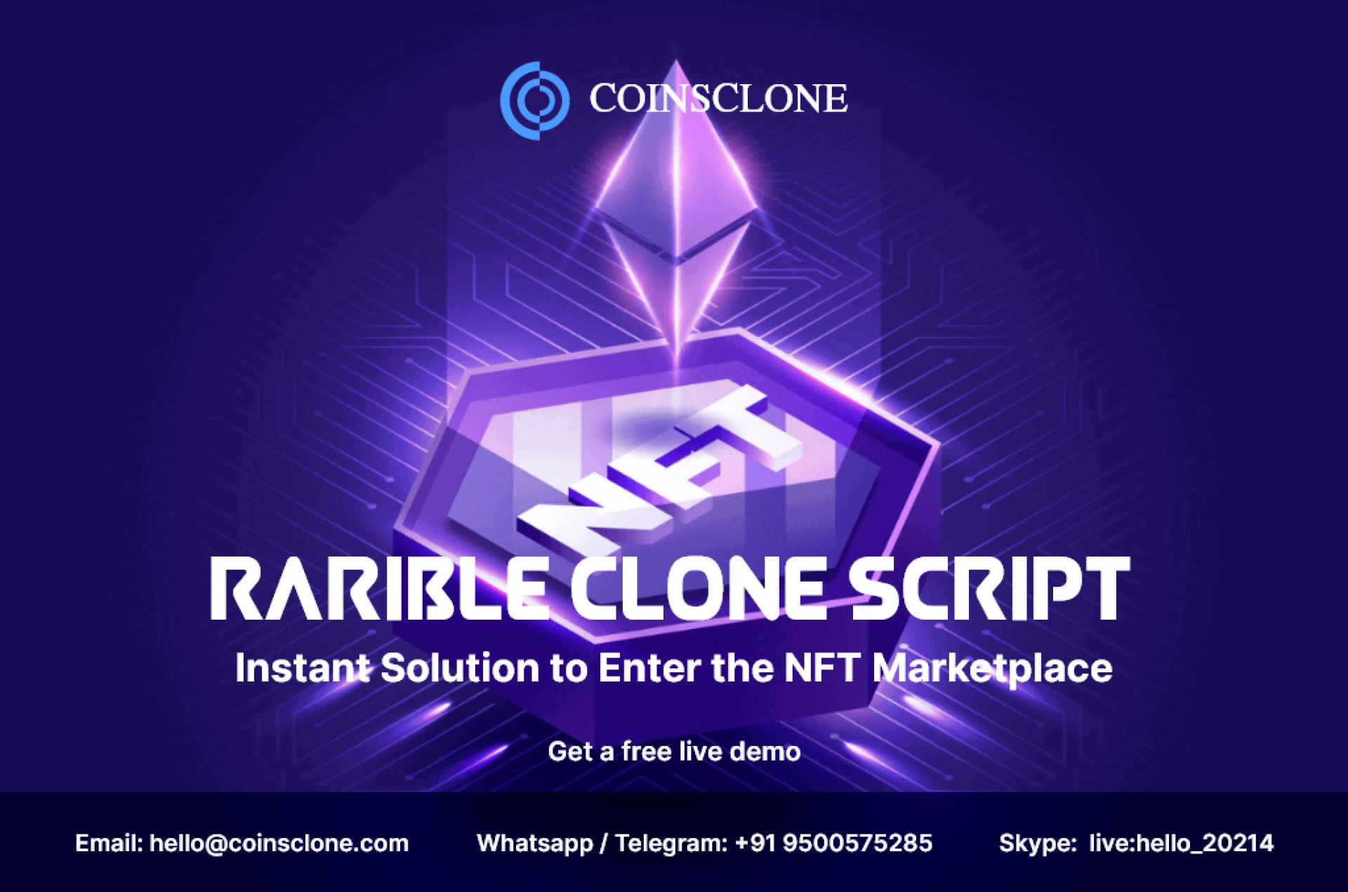 Rarible Clone script| Instant solution to create the NFT marketplace