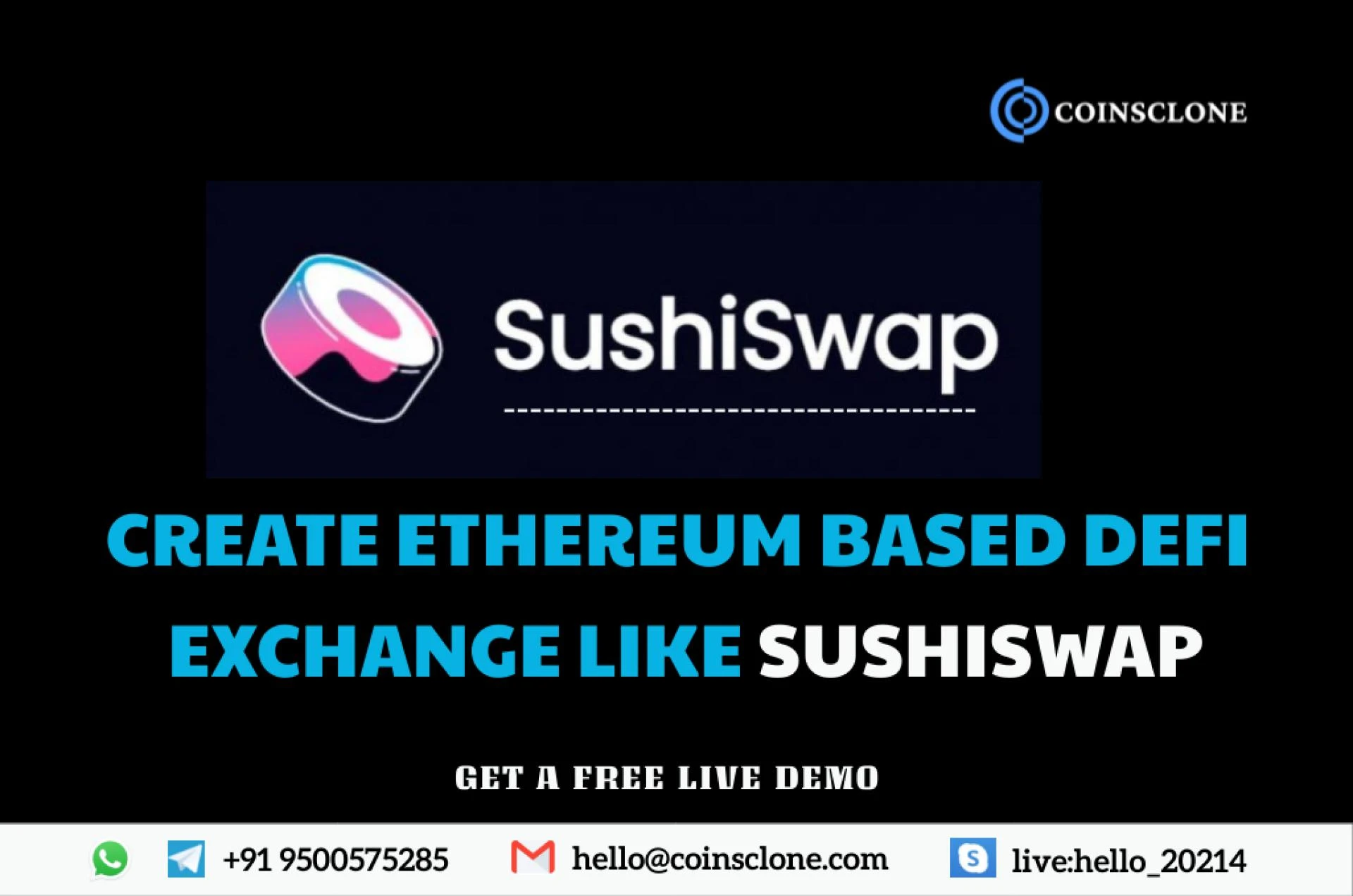 SushiSwap clone script - A Elegant solution to start a Defi Exchange