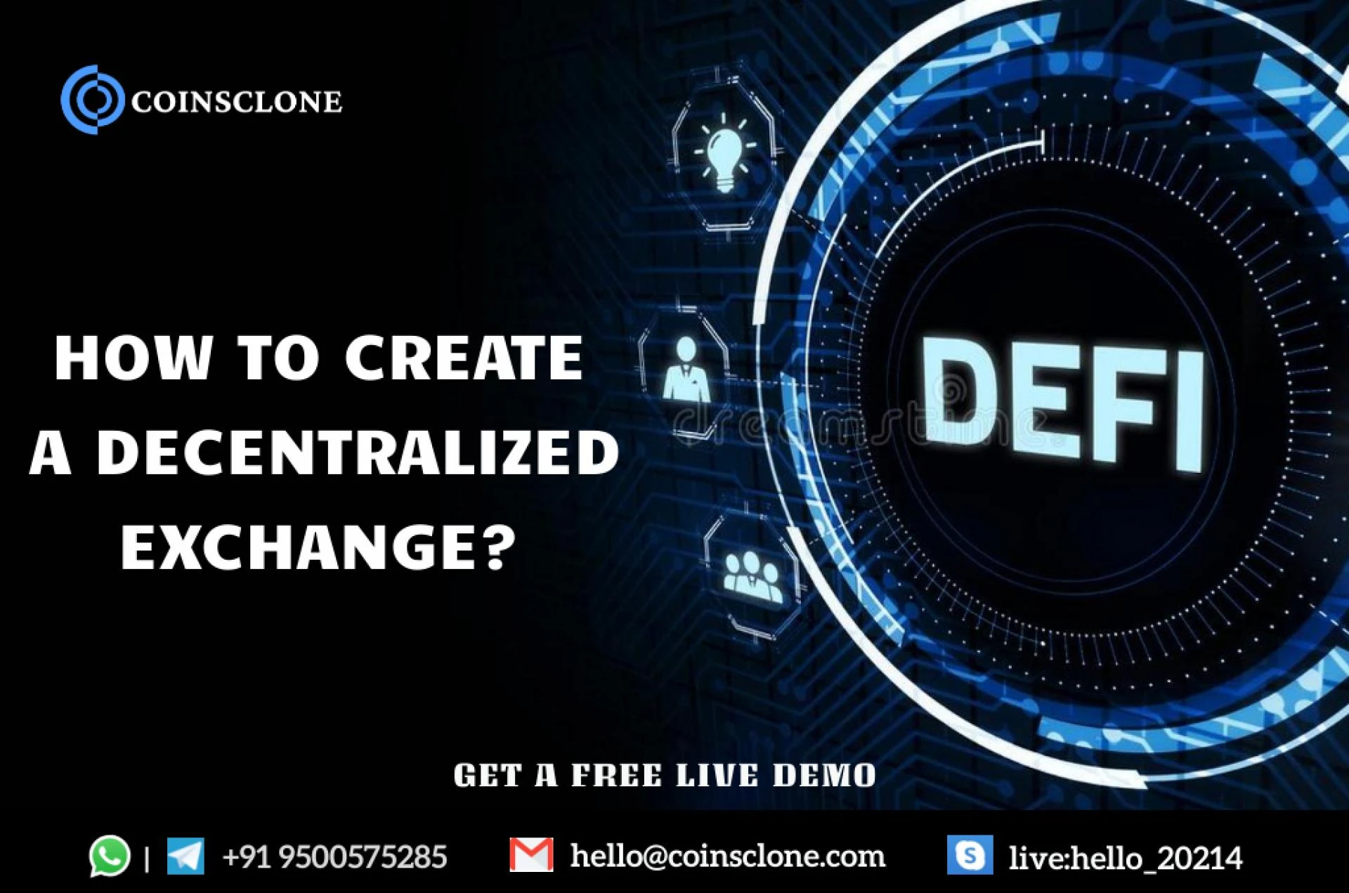 How to create a Decentralized exchange?