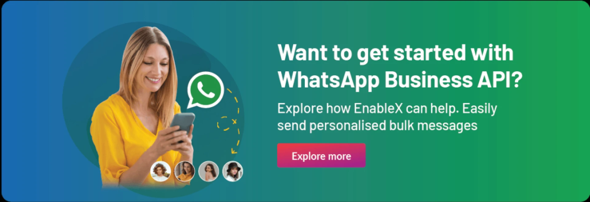 How can I send bulk WhatsApp messages with one click