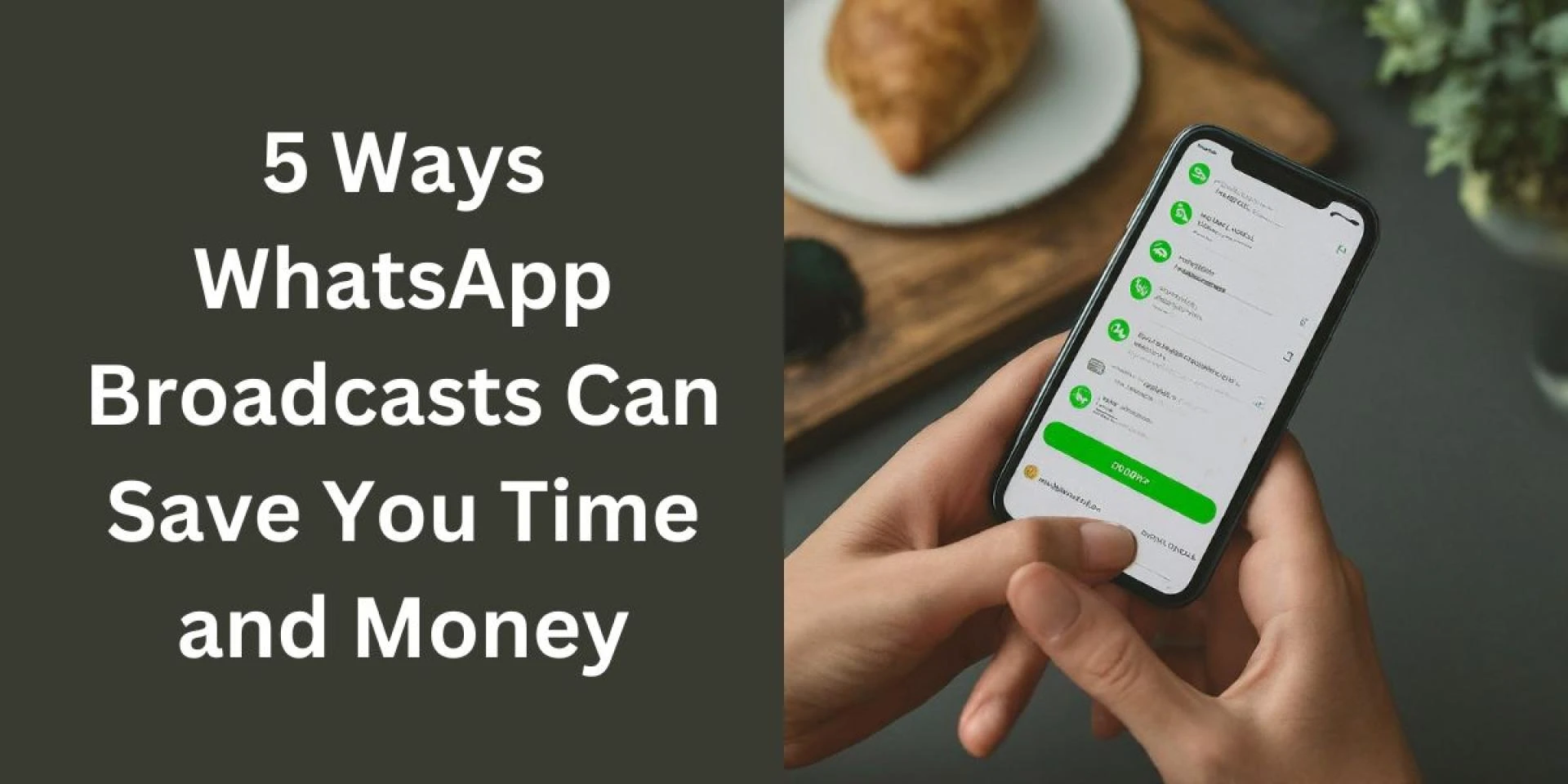 5 Ways WhatsApp Broadcasts Can Save You Time and Money