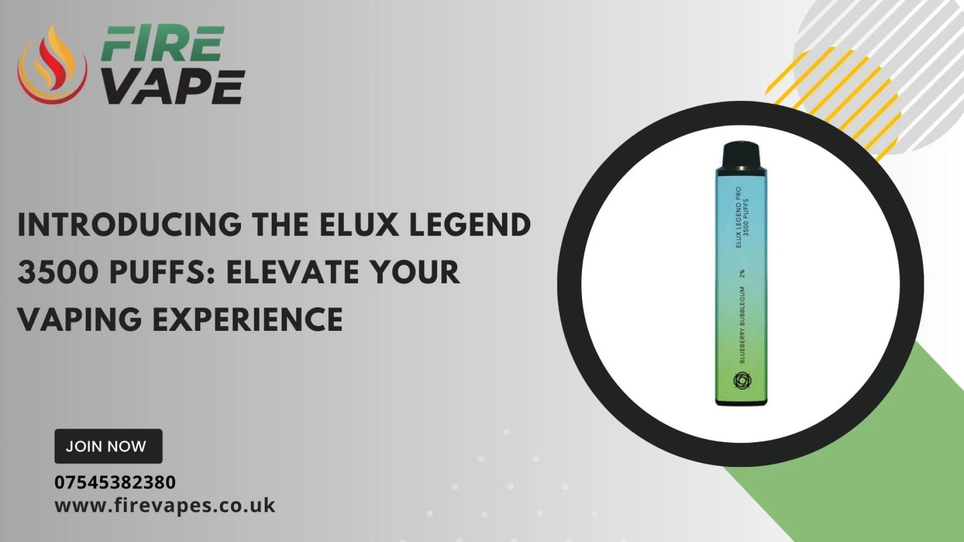 Introducing the Elux Legend 3500 Puffs: Elevate Your Vaping Experience