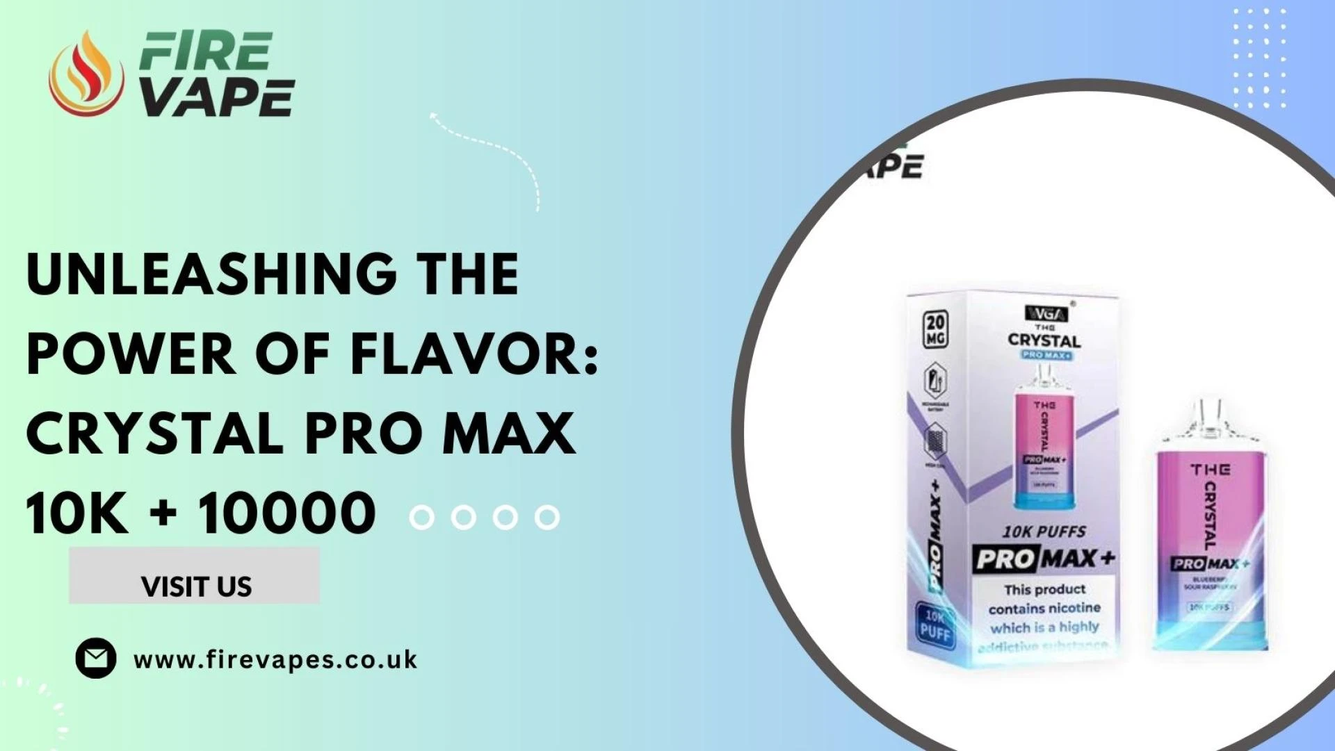 Unleashing the Power of Flavor: Crystal Pro Max 10k + 10000