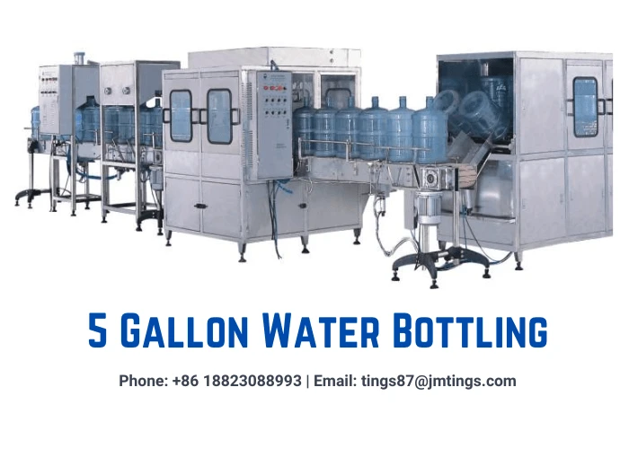 Introducing the Automatic 5 or 3 Gallon Bottled Water Production Line