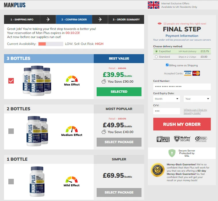 Manplus Male Enhancement AU, UK Reviews: Know Side Effects!