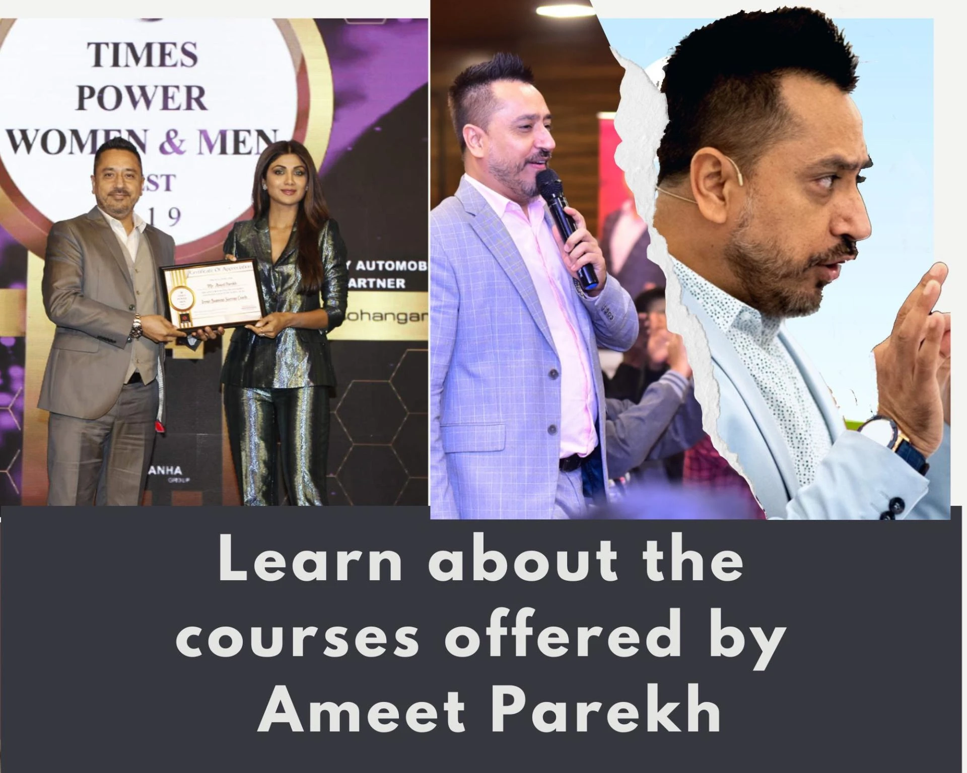 Learn about the courses offered by Ameet Parekh