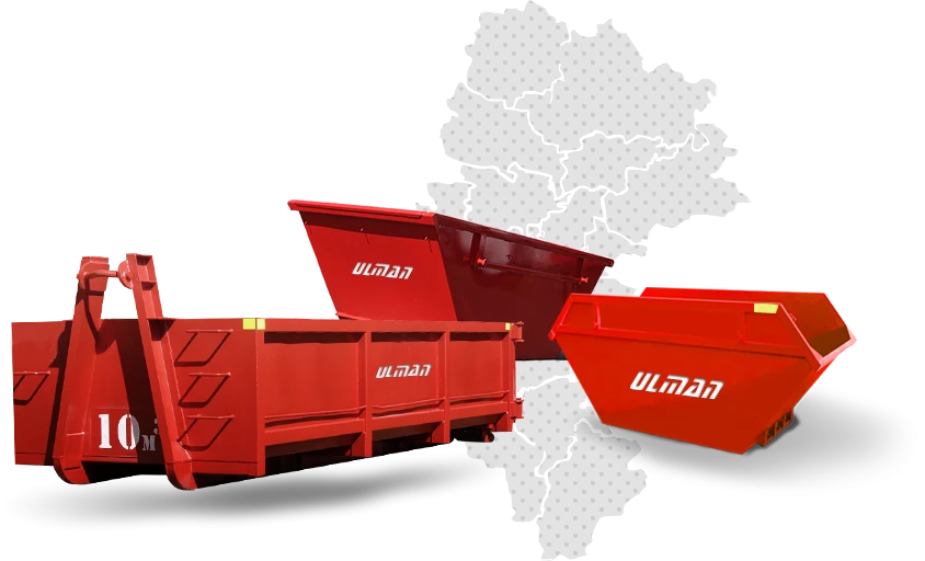 Kontenery na gruz oraz odpady zmieszane Katowice