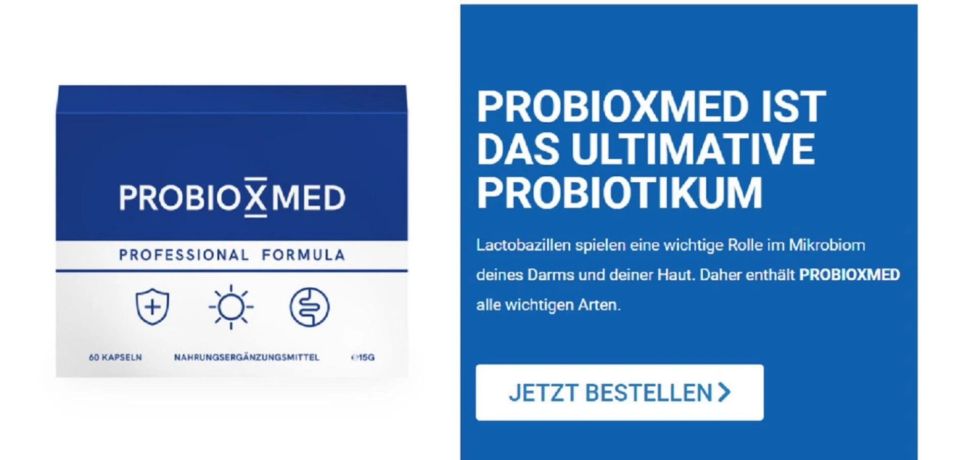 Probioxmed DE, AT, CH Vorteile und Bewertungen [2022]