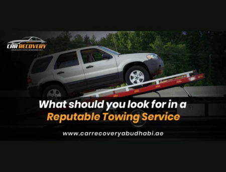 What should you look for in a reputable towing service?
