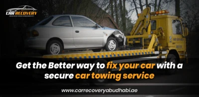 Get the better way to fix your car with a secure car towing service