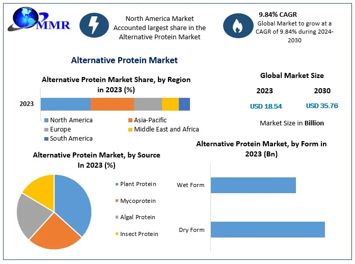 Alternative Protein Market Worldwide Industry Analysis, Outlook and Forecast 2030