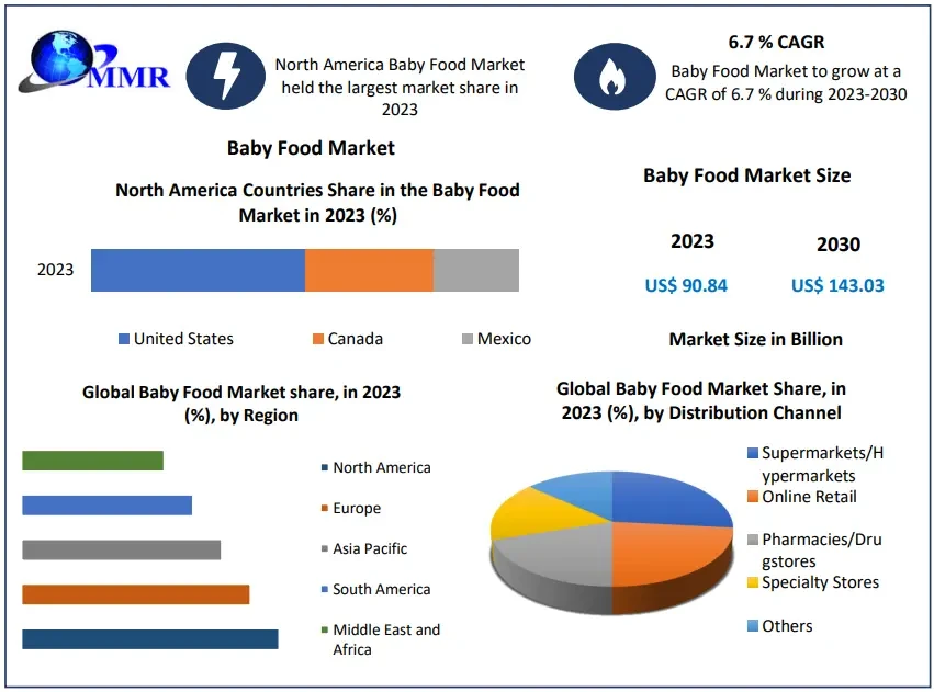 Baby Food Market Worldwide Industry Analysis, Outlook and Forecast 2030
