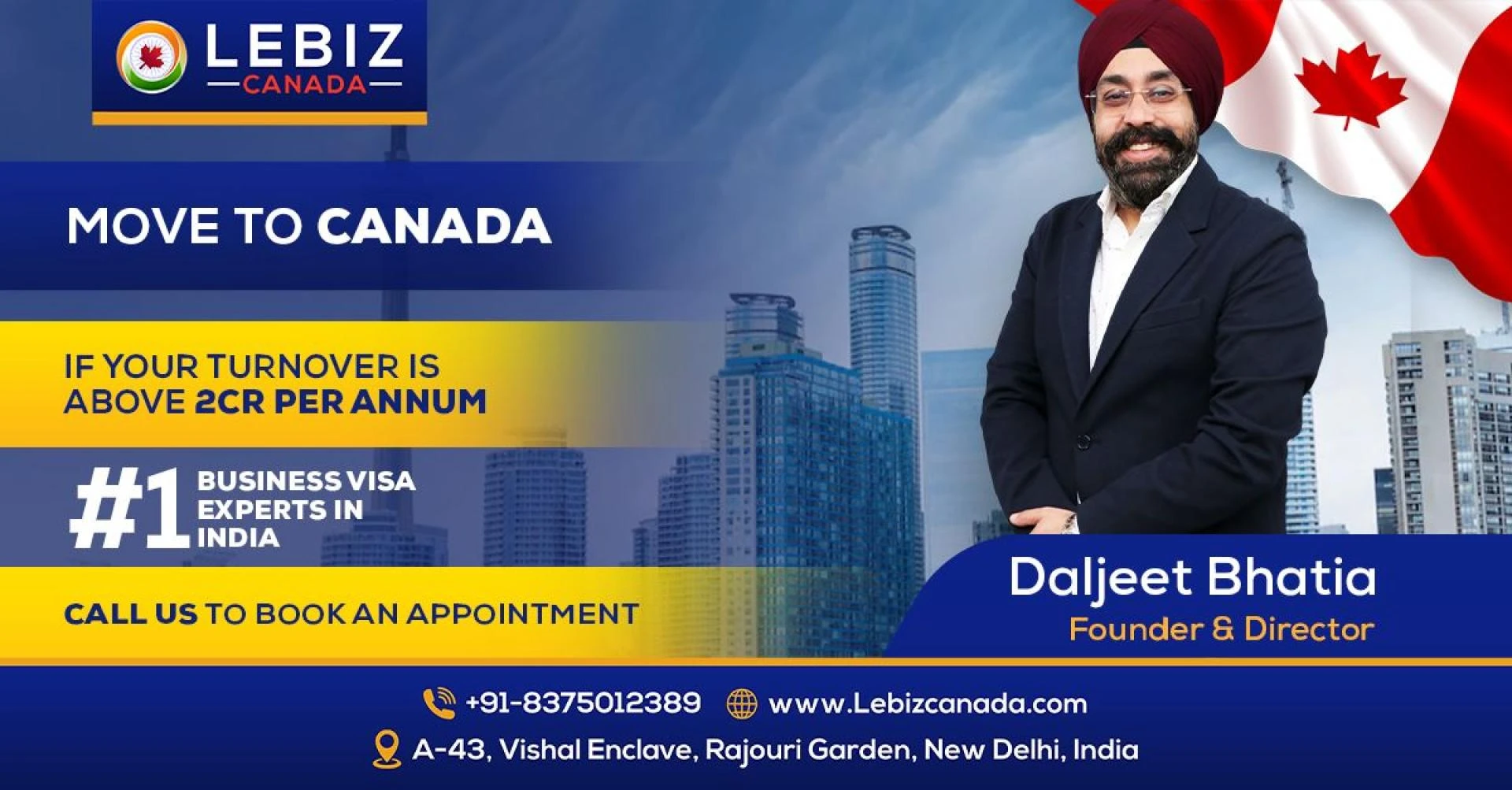 Intra Company Transfer from India to Canada | Start a Business in Canada