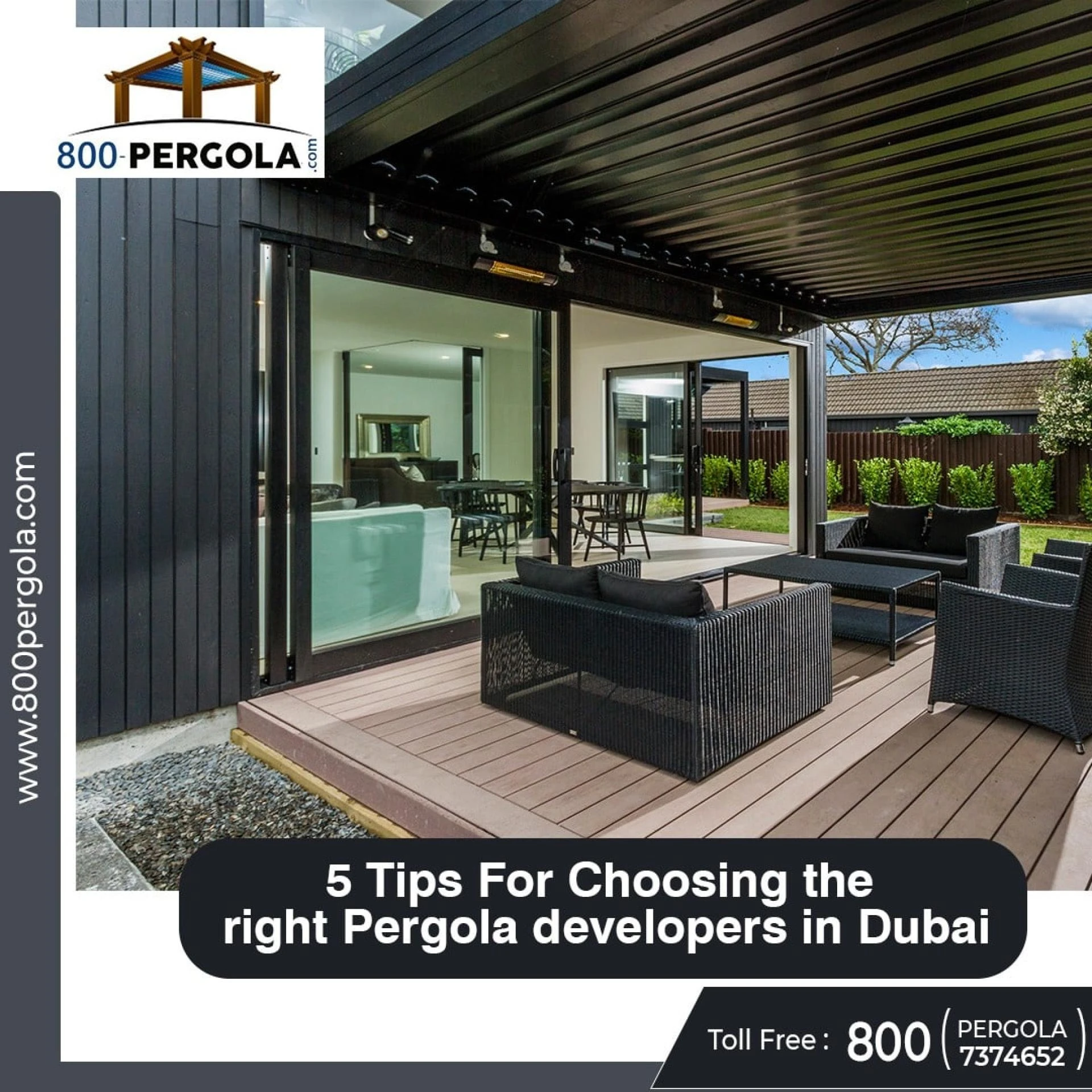 5 Tips for Choosing the Right Pergola Developers in Dubai