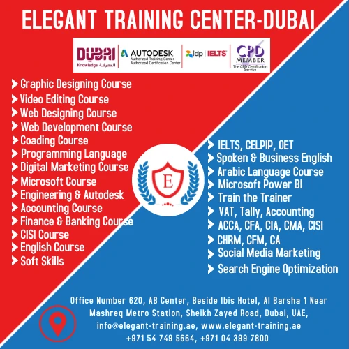 What are the Reasons for Most of People Study Graphic Designing Course in Dubai - Elegant Training Institute