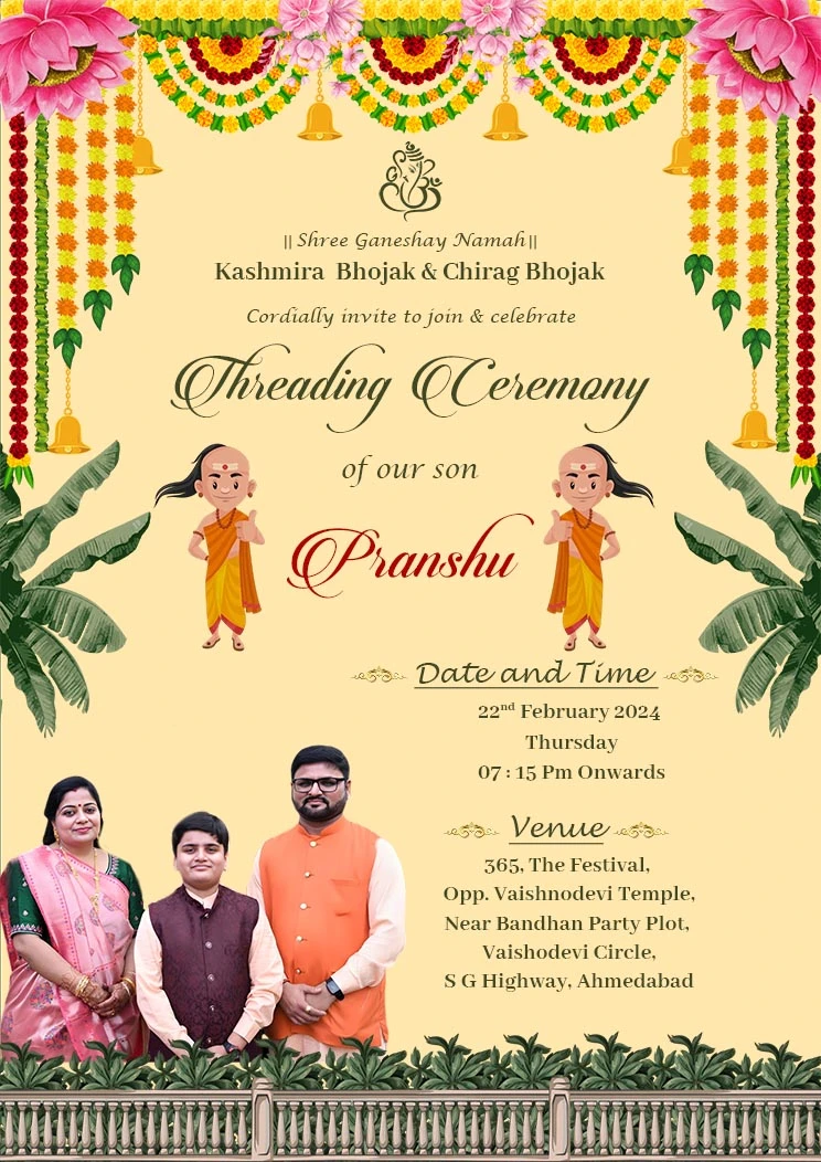 Designing the Perfect Mundan Card: A Comprehensive Guide