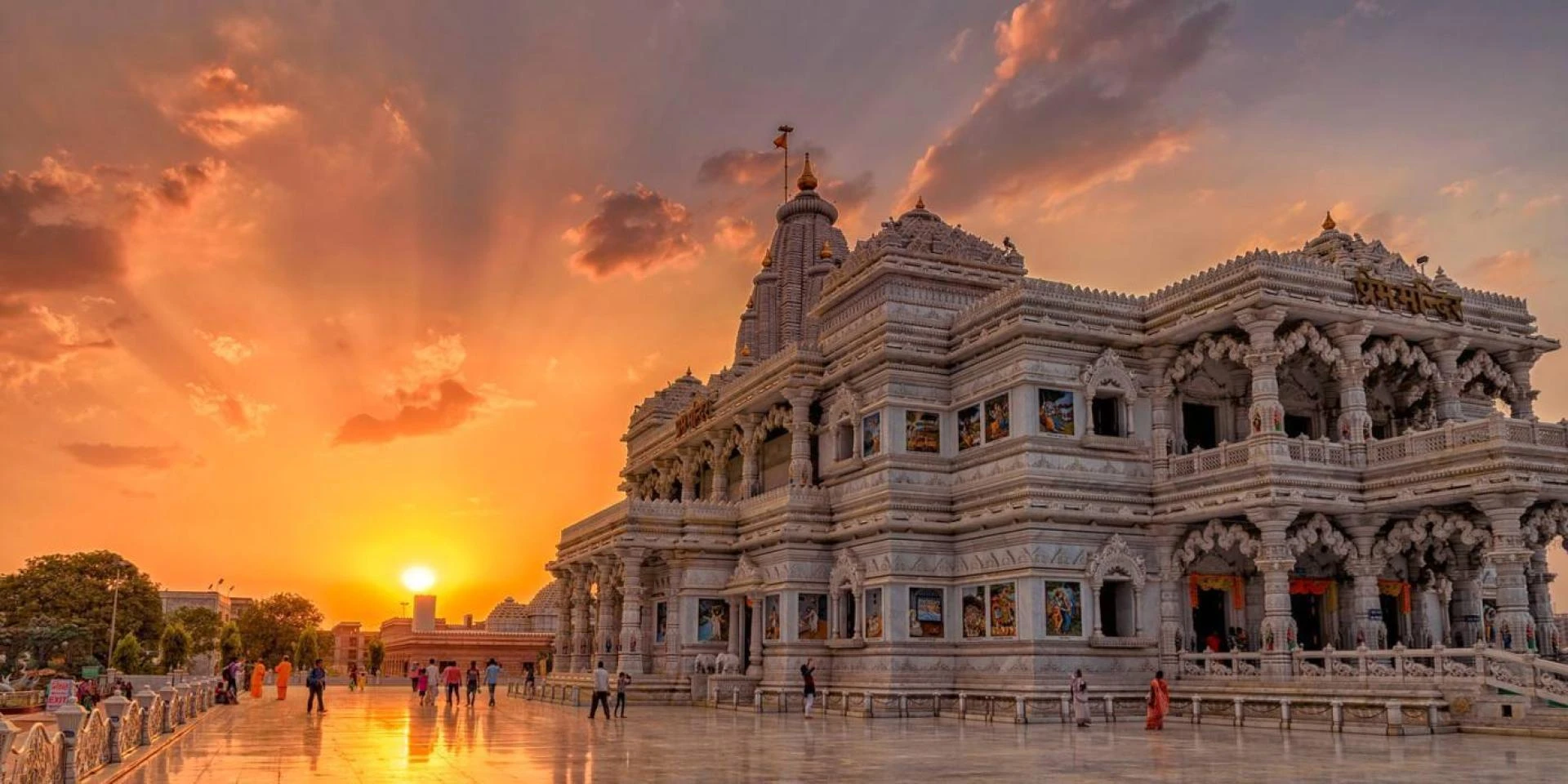 Temple in Vrindavan, India