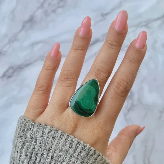 Statement Malachite Rings for Men: Stylish and Sophisticated Options