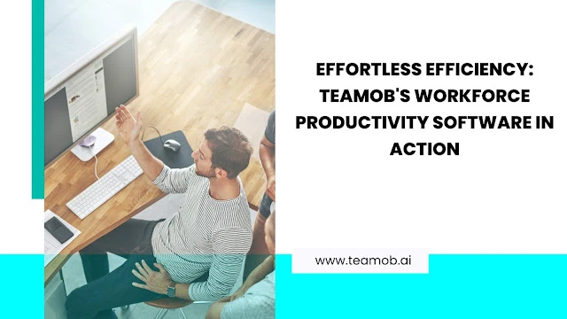 Effortless Efficiency: Teamob's Workforce Productivity Software in Action