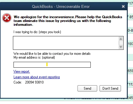 How to Fix QuickBooks Unrecoverable Error?