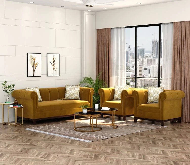 Enhance Your Living Room with 10 Timeless Sofa Set Designs by Wooden Street