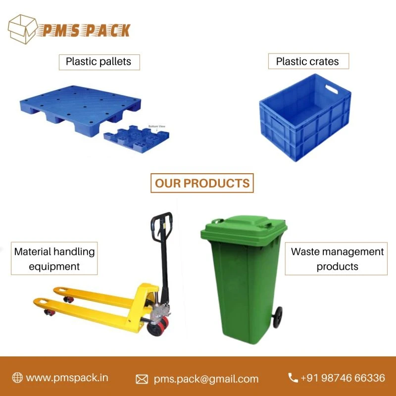 The Role of Plastic Pallets in the Pharmaceutical Industry in Hyderabad.