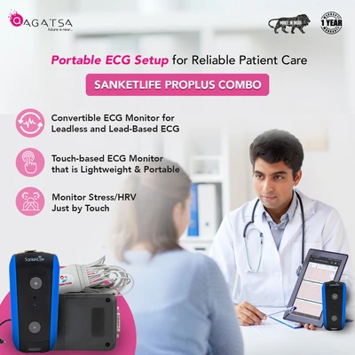 Take Charge of Your Heart Health: A Look at the SanketLife Pro+ Combo Home ECG Machine