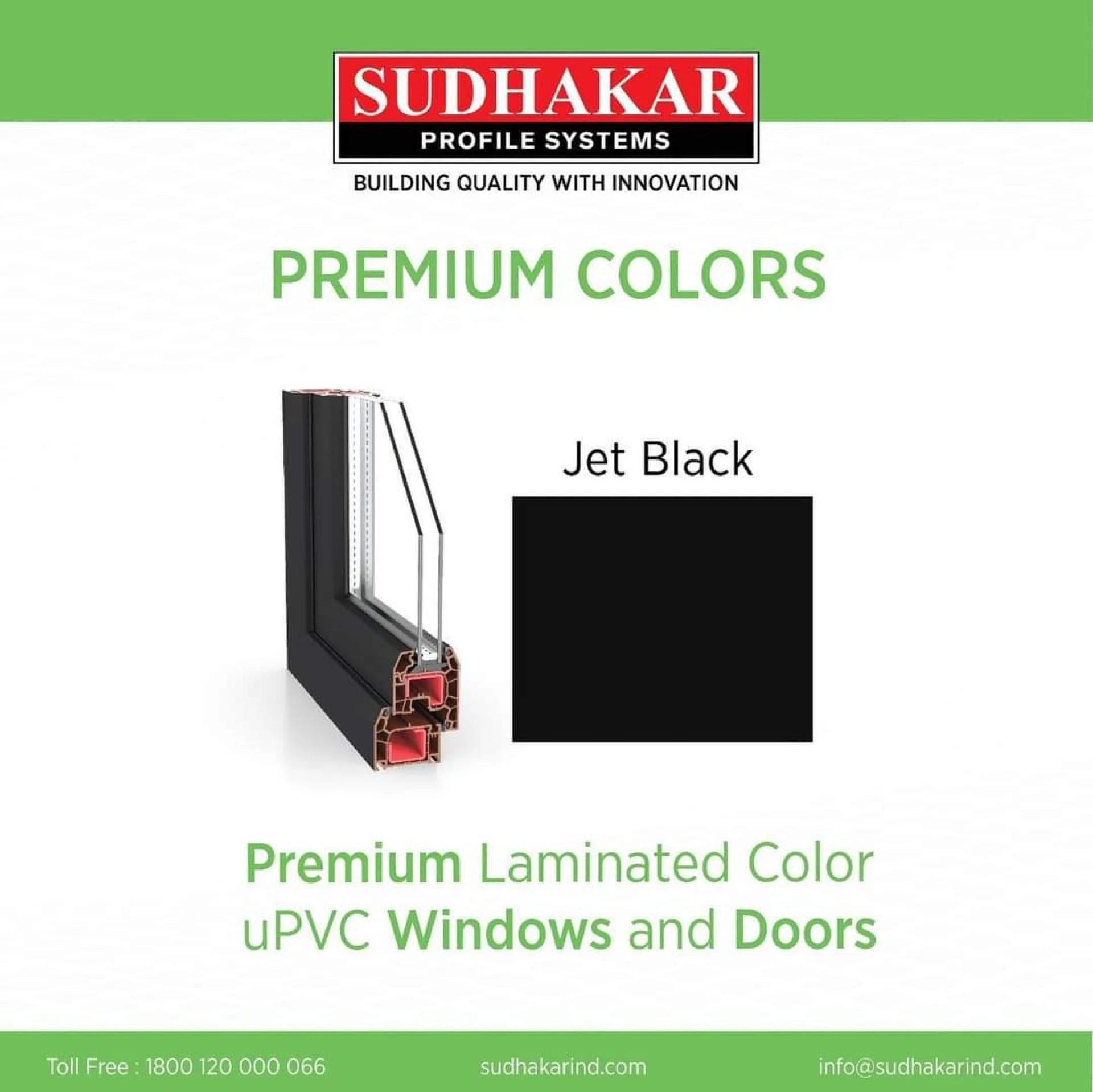 UPVC windows and doors manufacturers | Hyderabad | India — Sudhakar Profile Systems