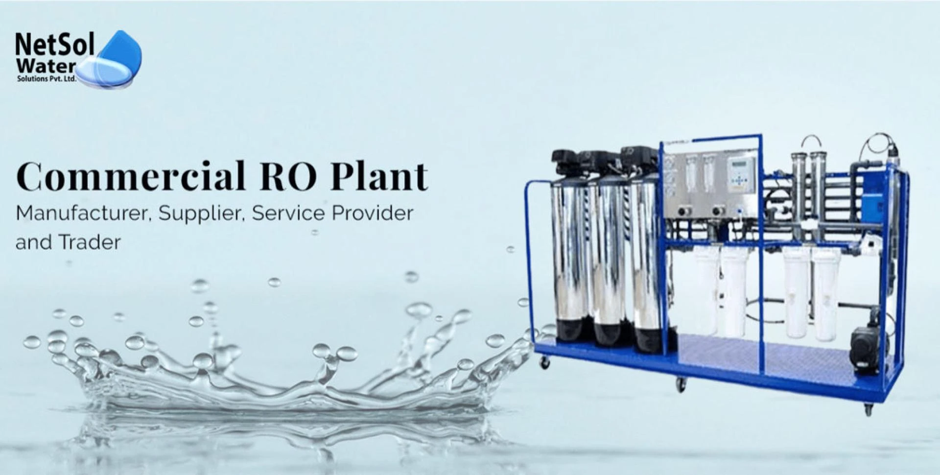 Netsol Water: Transforming Commercial Ro Plant Manufacturer in Haridwar