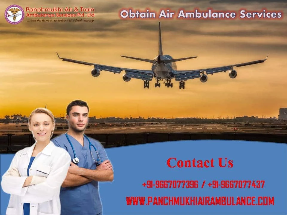 Panchmukhi Air Ambulance Service in Gorakhpur: World-Class Facility &amp; Remarkable Medical Assistance