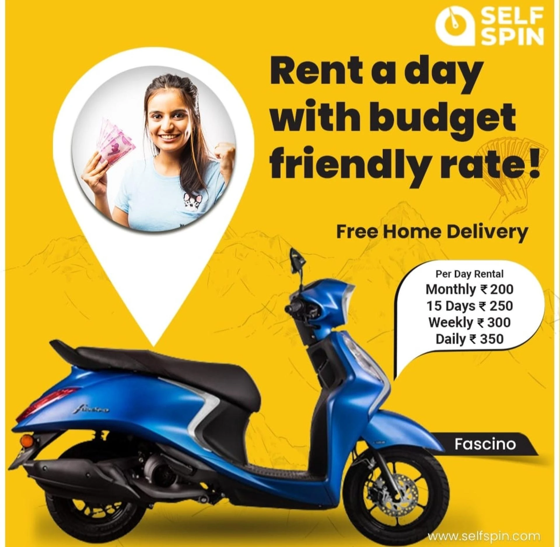 Ride at Your Convenience: Discover Local Bike Rentals with Selfspin in Bangalore
