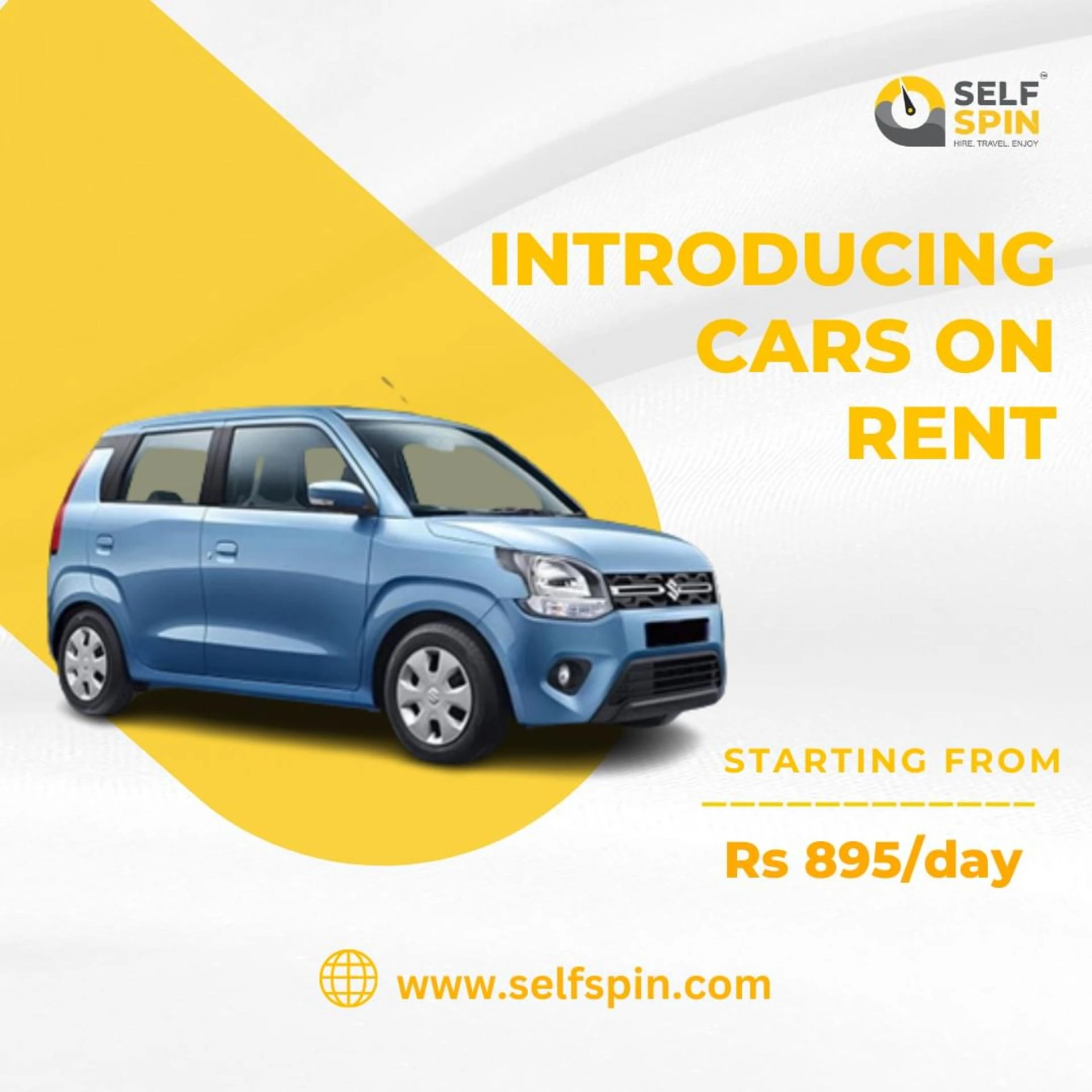 Cruise Chandigarh in Style: SelfSpin's Premier Car Hire Service