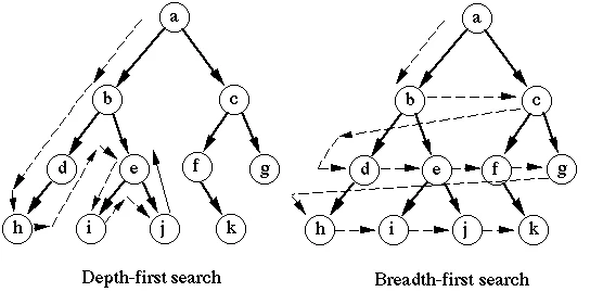 Difference between BFS and DFS: Exploring the Contrasts