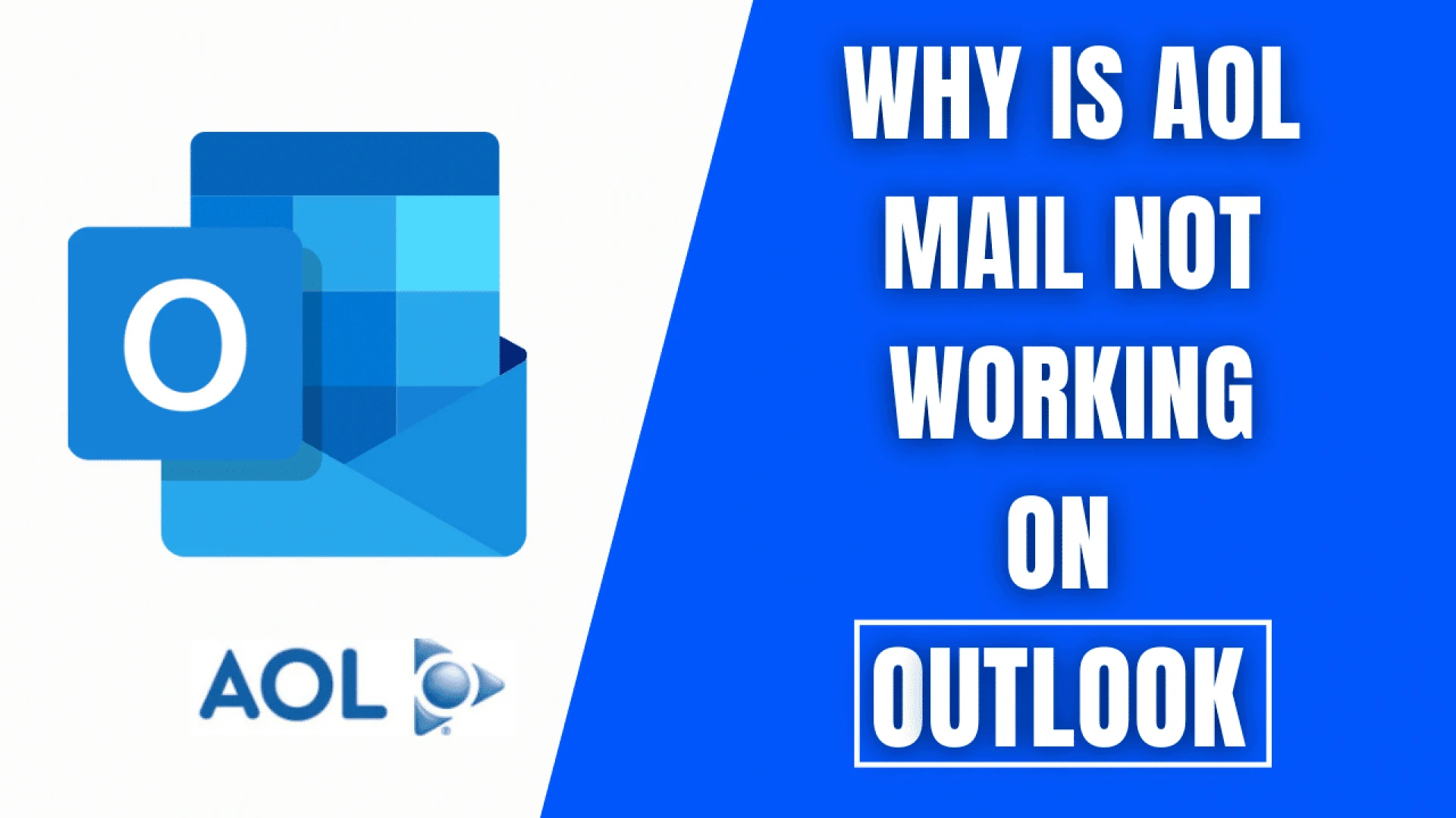 AOL not working with outlook