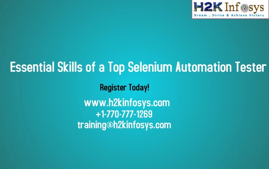 Essential Skills of a Top Selenium Automation Tester