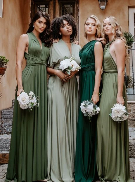 3 Ways to Style Sage Green Bridesmaid Dresses