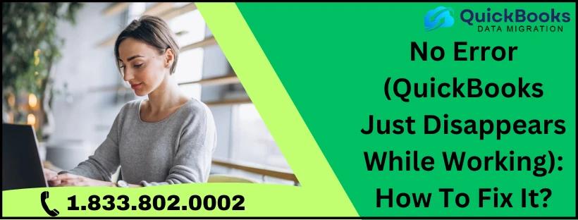 No Error (QuickBooks Just Disappears While Working): Troubleshooting Guide
