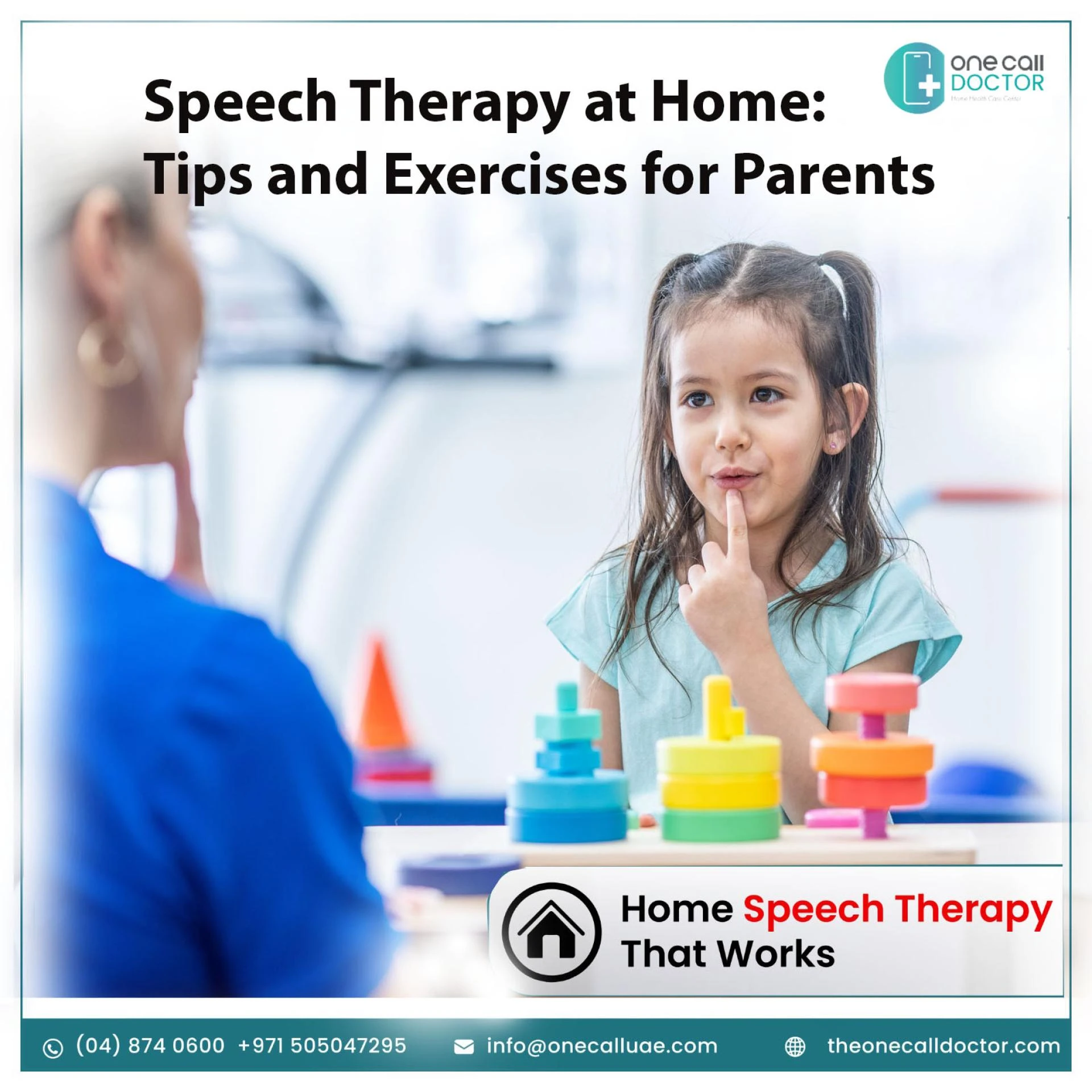 Speech and Language Therapy Clinic, Dubai UAE | One Call Doctor