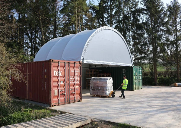 Why Opt For Heavy Duty Canopies For Industrial-Scale Storage Of Loose Materials In Your Organisation