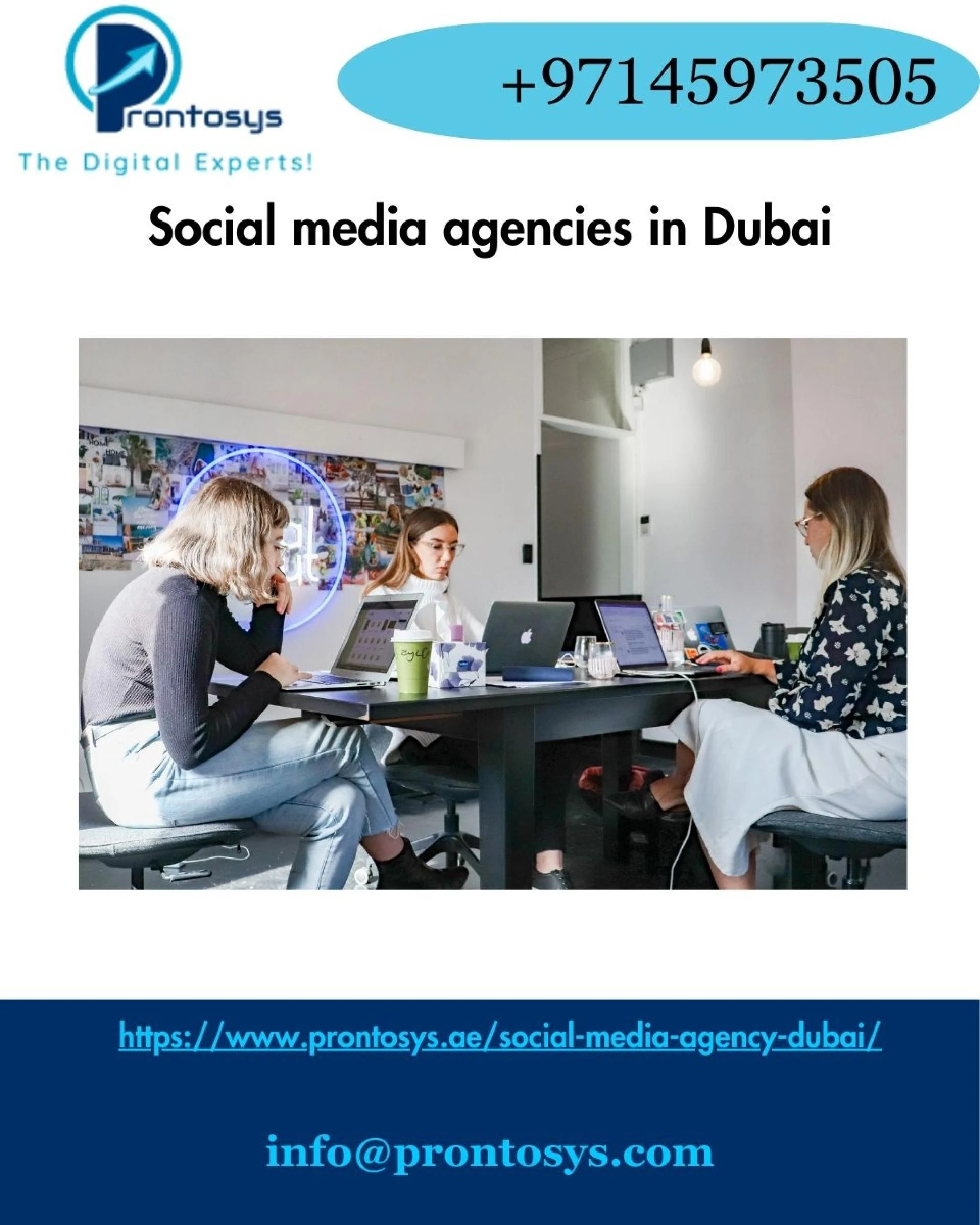 Top Social Media Agencies in Dubai-Prontosys IT Services