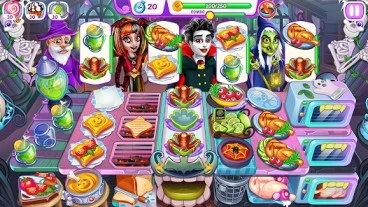 How to Play Halloween Cooking Mobile Game?