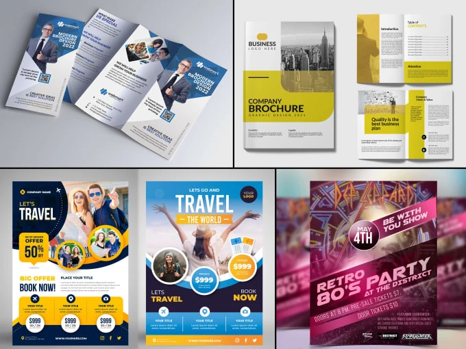 How to Design and Print Brochures and Banners that Capture Attention and Convey Your Message