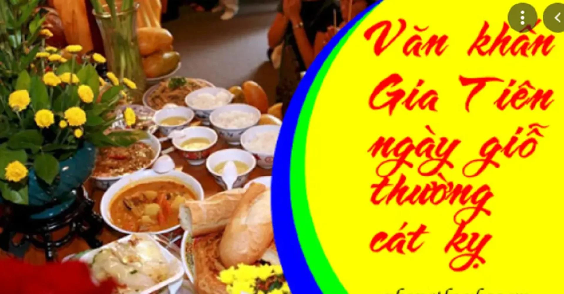 Xem Bài văn khấn ngày giỗ ông bà tổ tiên chuẩn chỉnh